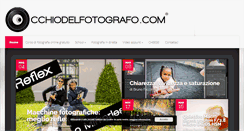 Desktop Screenshot of occhiodelfotografo.com